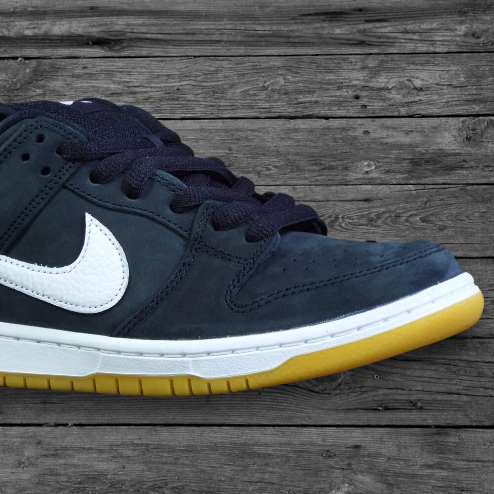 Nike SB Dunk Low Pro Shoes - Black/White-Black (BRAND NEW) - Picture 3 of 4